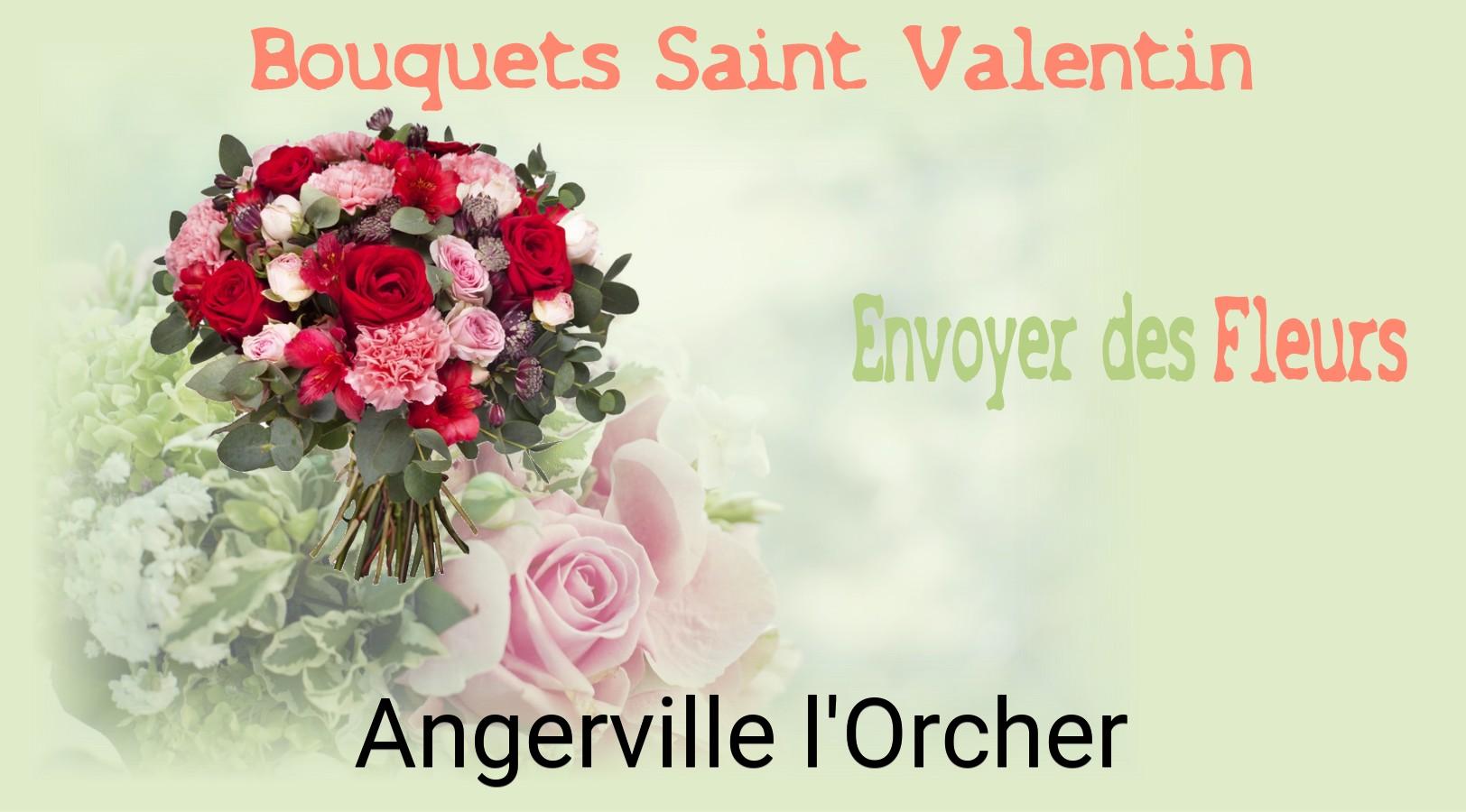 Roses de Saint-Valentin livrées à Angerville-l'Orcher